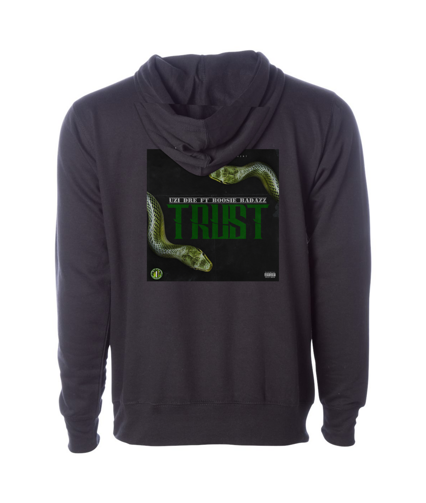 V-TRUFTOP - TRUST - Black Hoodie