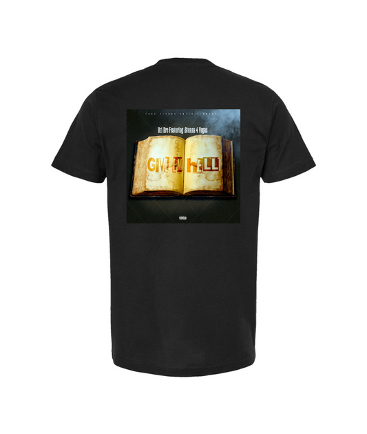 V-TRUFTOP - GIVE EM HELL - Black T Shirt