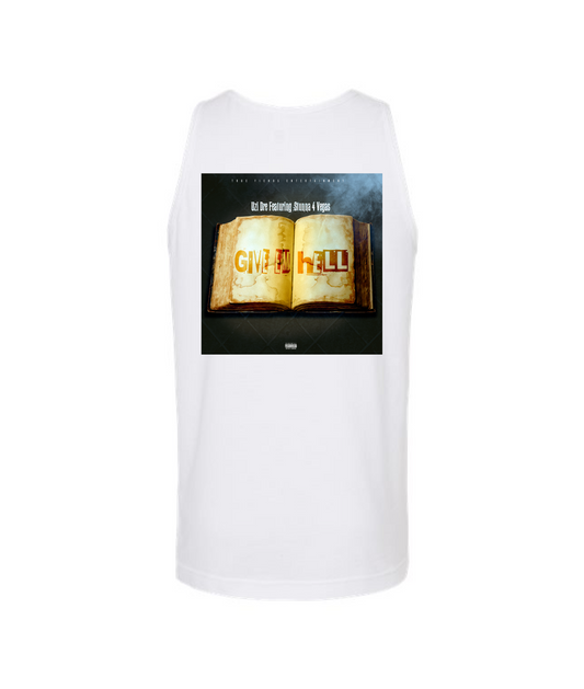 V-TRUFTOP - GIVE EM HELL - White Tank Top