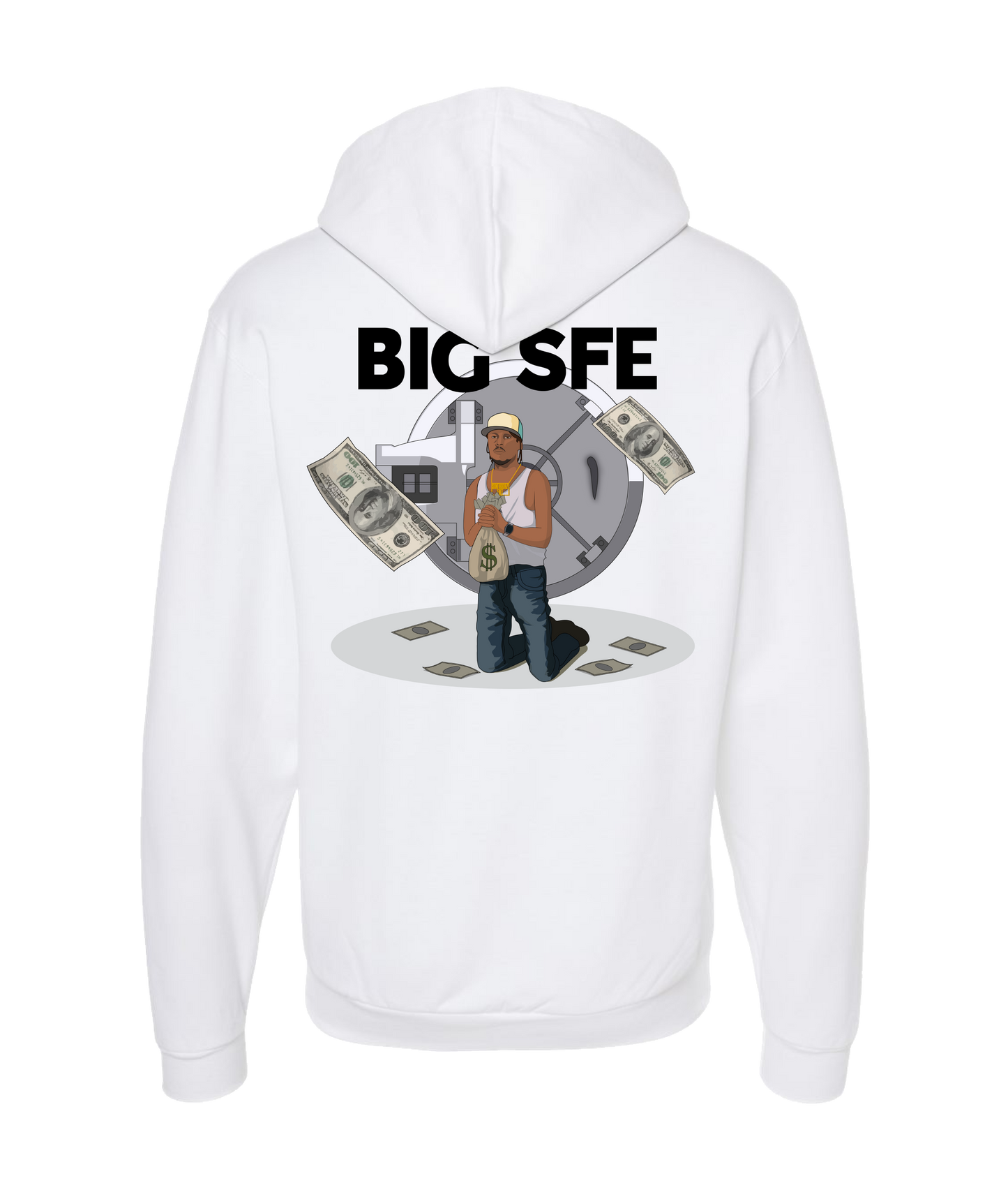 Thomas/Sfe_tdoug - BIG SFE - White Zip Up Hoodie