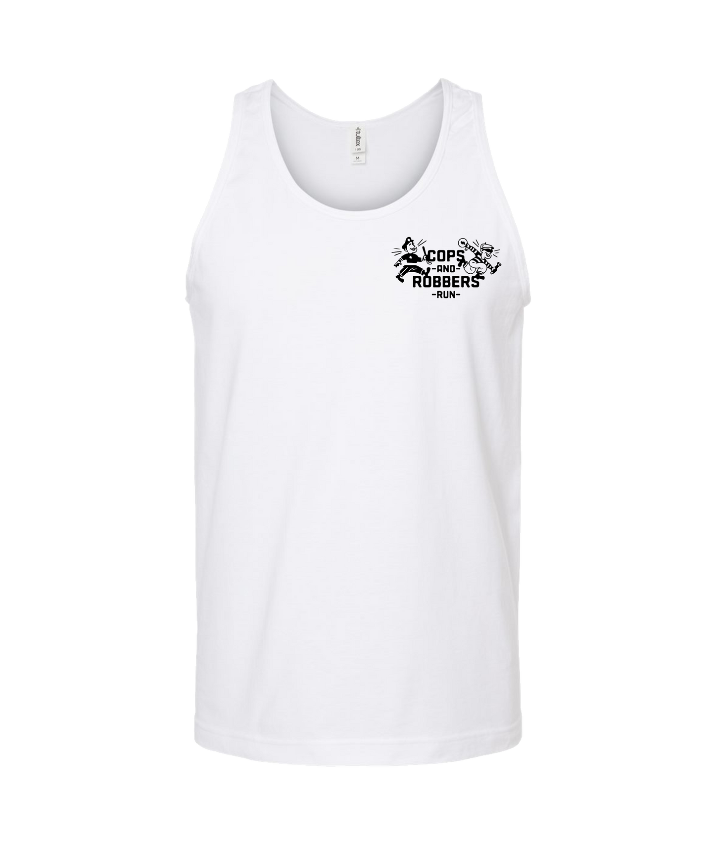The $ocial Regi$try NC - T$RNC - White Tank Top