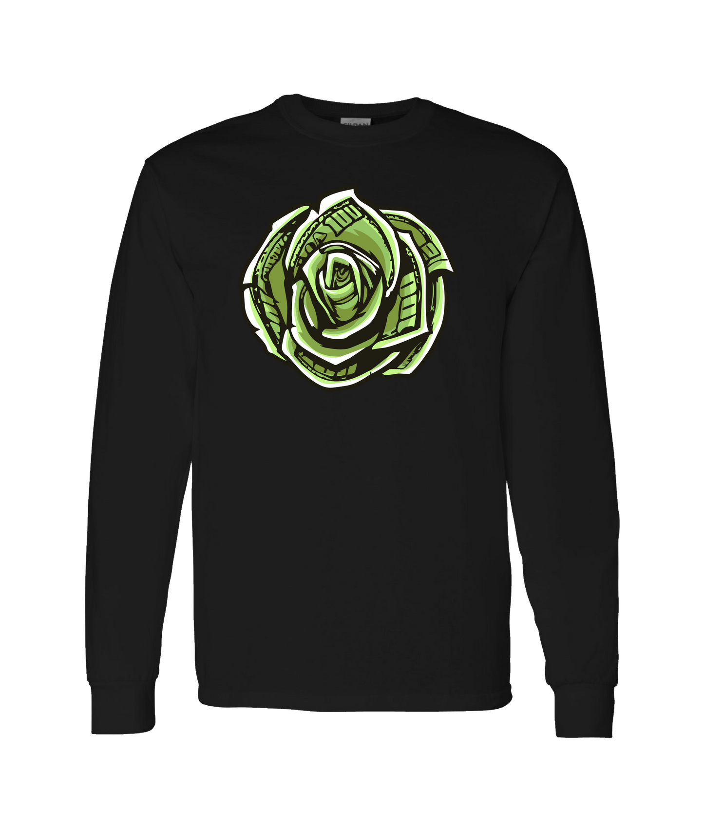 The $ocial Regi$try NC - N$NDO - Black Long Sleeve T