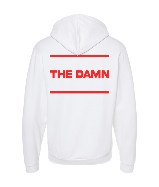 The Sportsocracy - The Damn - White Zip Up Hoodie