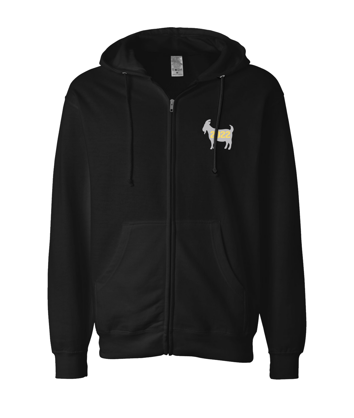 The Sportsocracy - Goat 2022 - Black Zip Up Hoodie