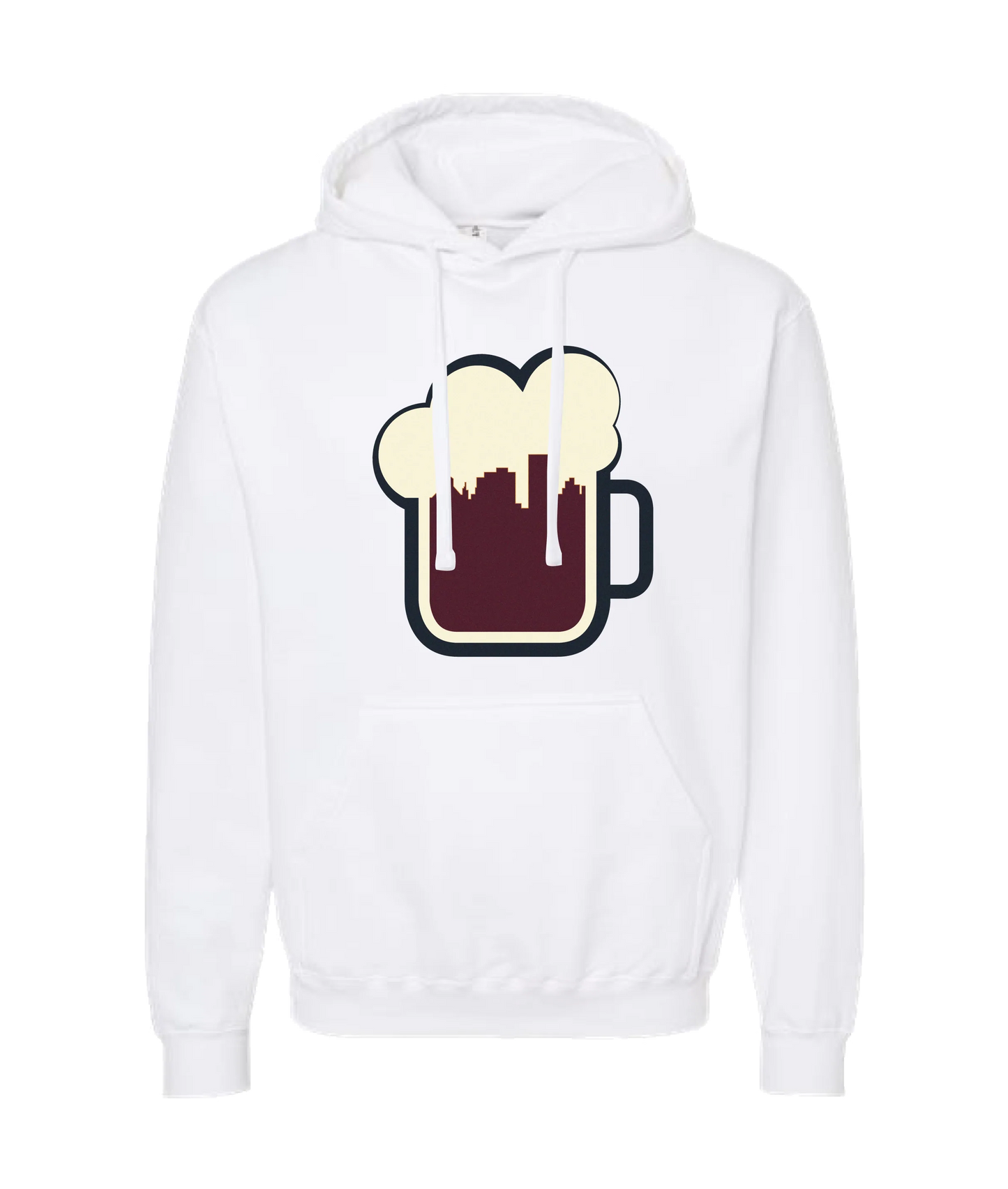 The Sportsocracy - BEER - White Hoodie