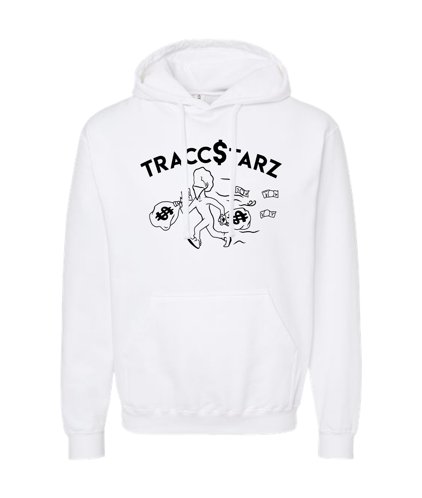 TraccStarz - Runnin - White Hoodie