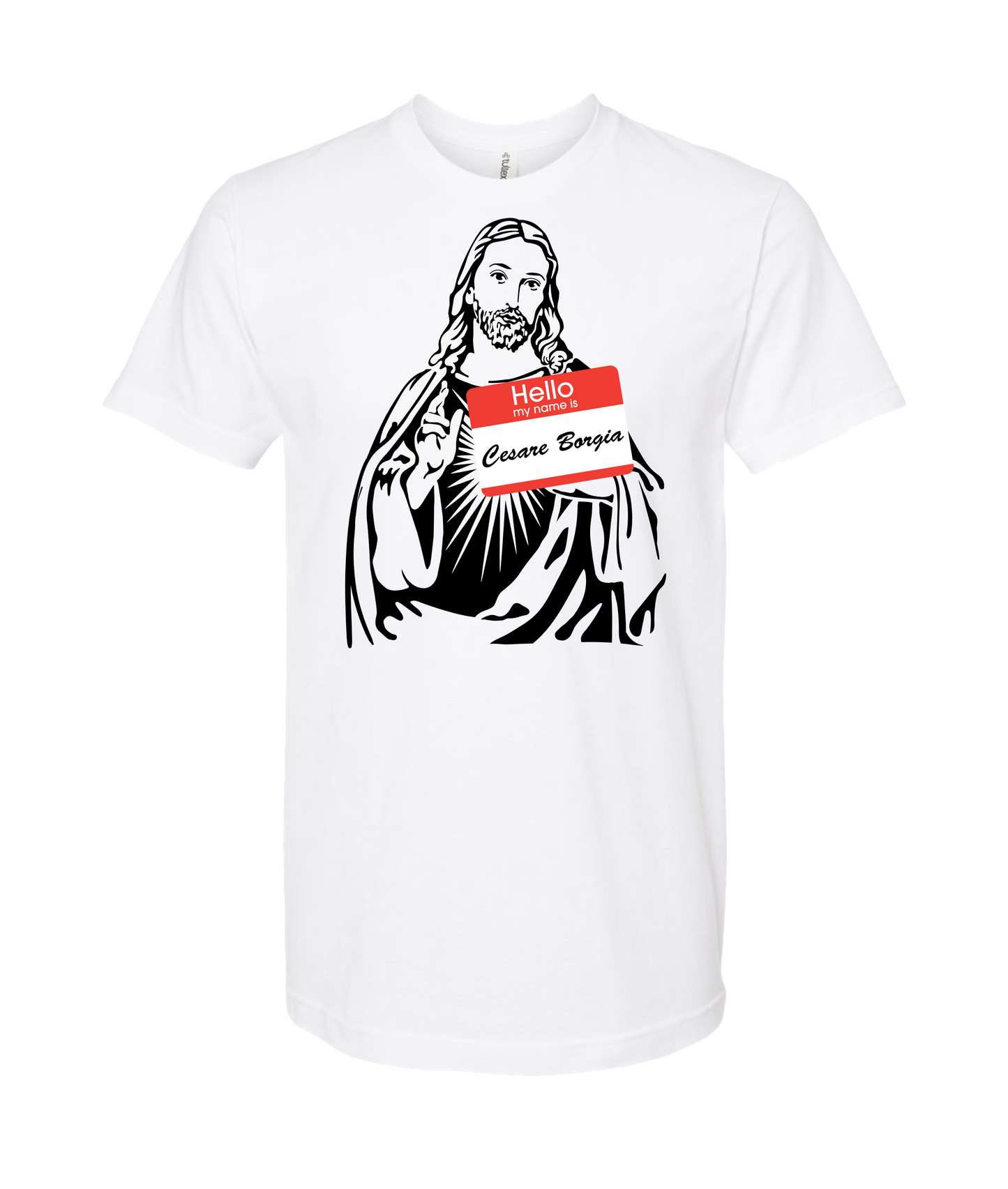 theschirtz - Cesare Borgia - White T Shirt