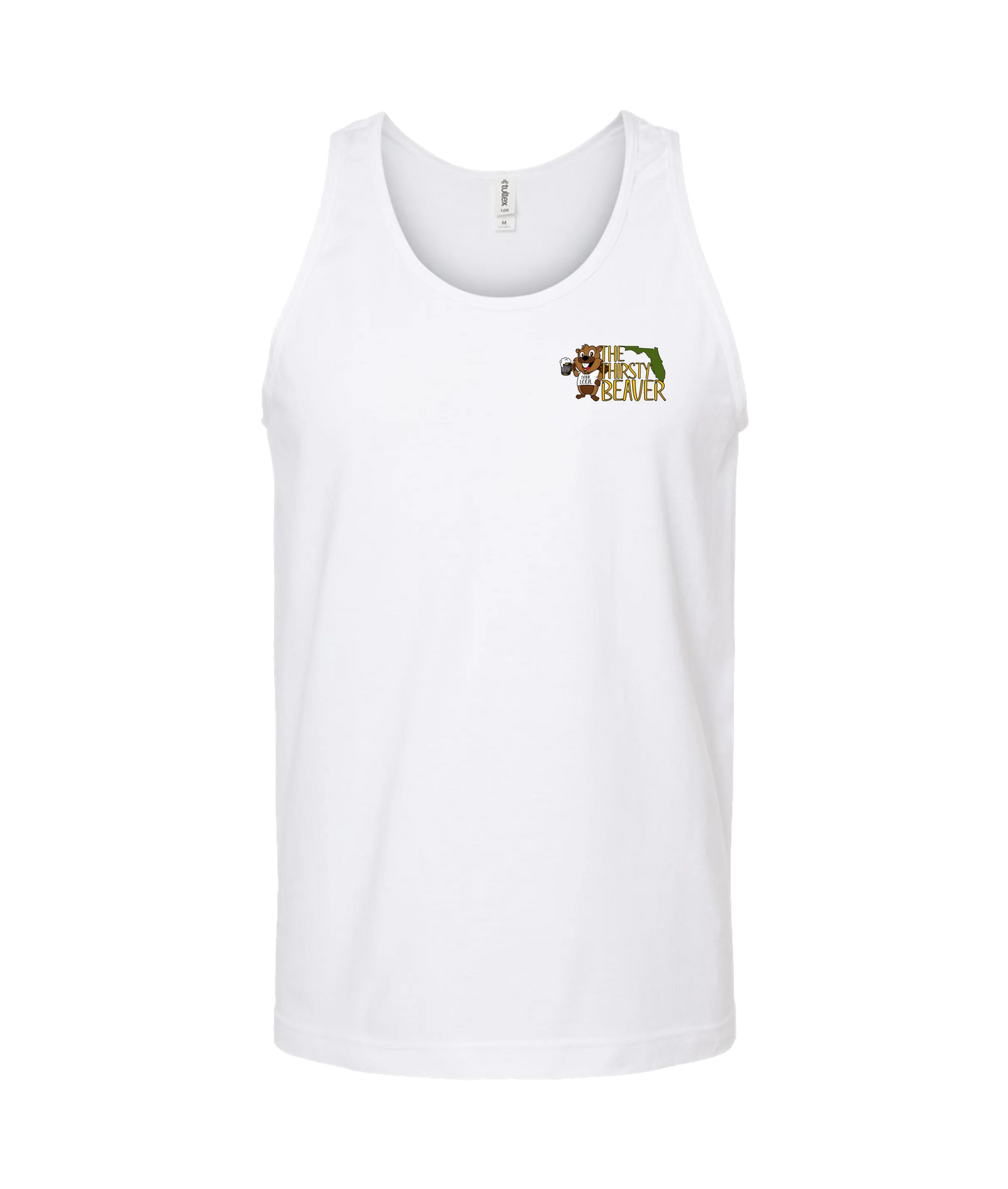 The Thirsty Beaver - Logo - White Tank Top