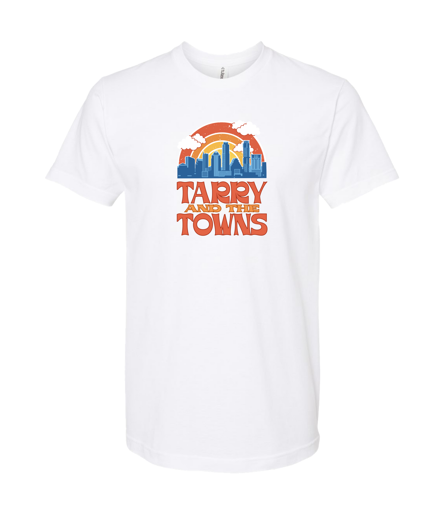Tarry and the Towns - Cityscape - White T-Shirt