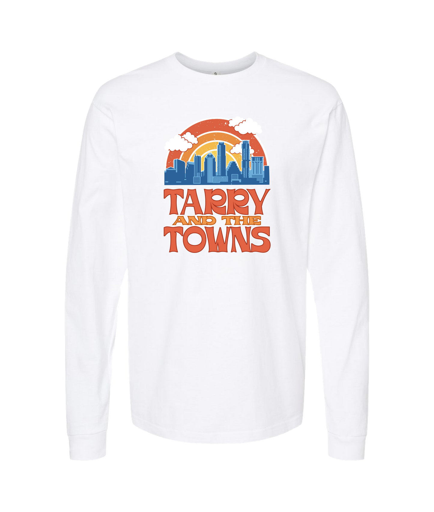 Tarry and the Towns - Cityscape - White Long Sleeve T