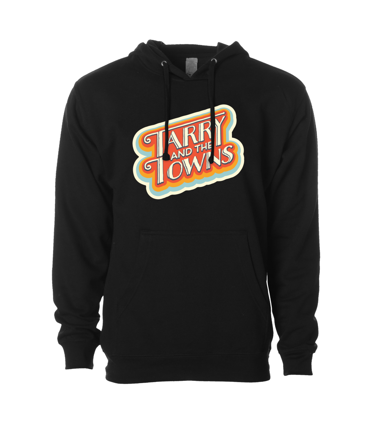 Tarry and the Towns - Vintage - Black Hoodie