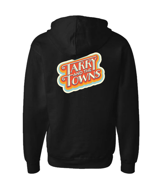 Tarry and the Towns - Vintage - Black Zip Up Hoodie