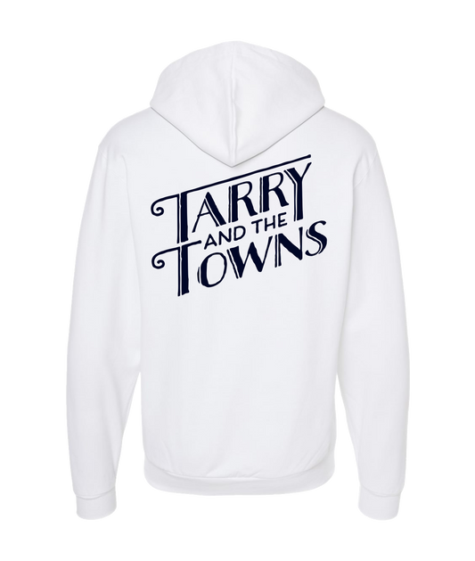 Tarry and the Towns - Logo - White Zip Up Hoodie