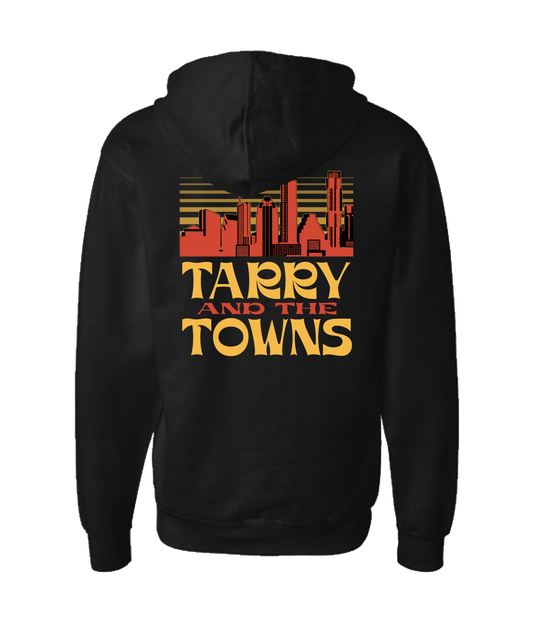 Tarry and the Towns - The 70's - Black Zip Up Hoodie
