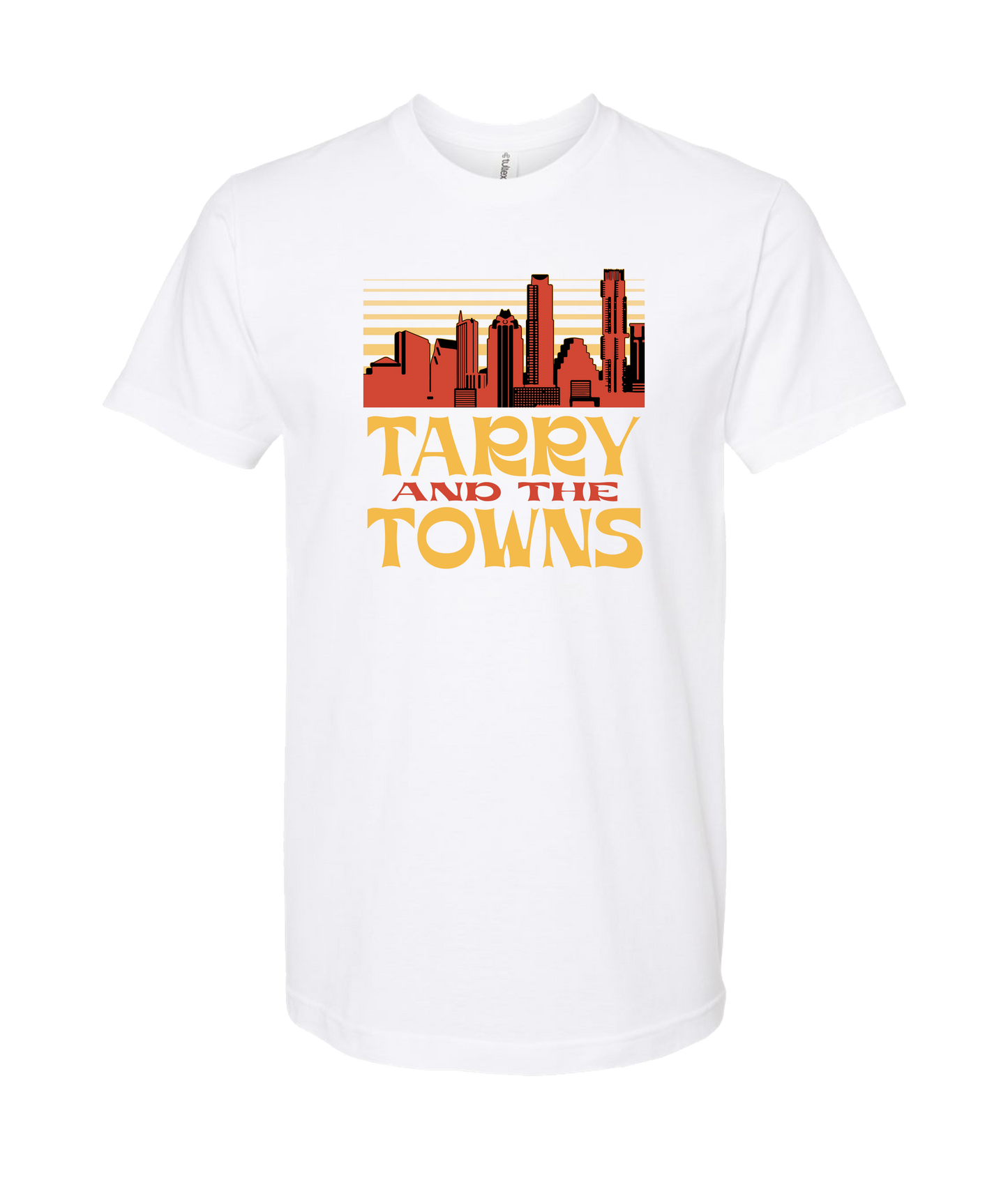 Tarry and the Towns - The 70's - White T-Shirt