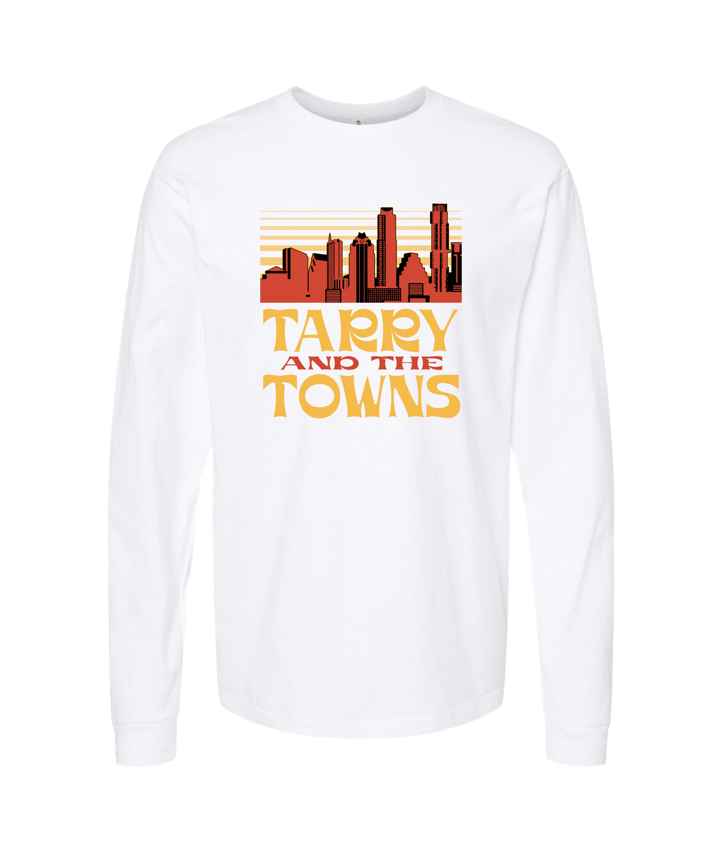 Tarry and the Towns - The 70's - White Long Sleeve T