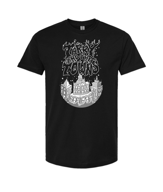 Tarry and the Towns - Inky - Black T-Shirt