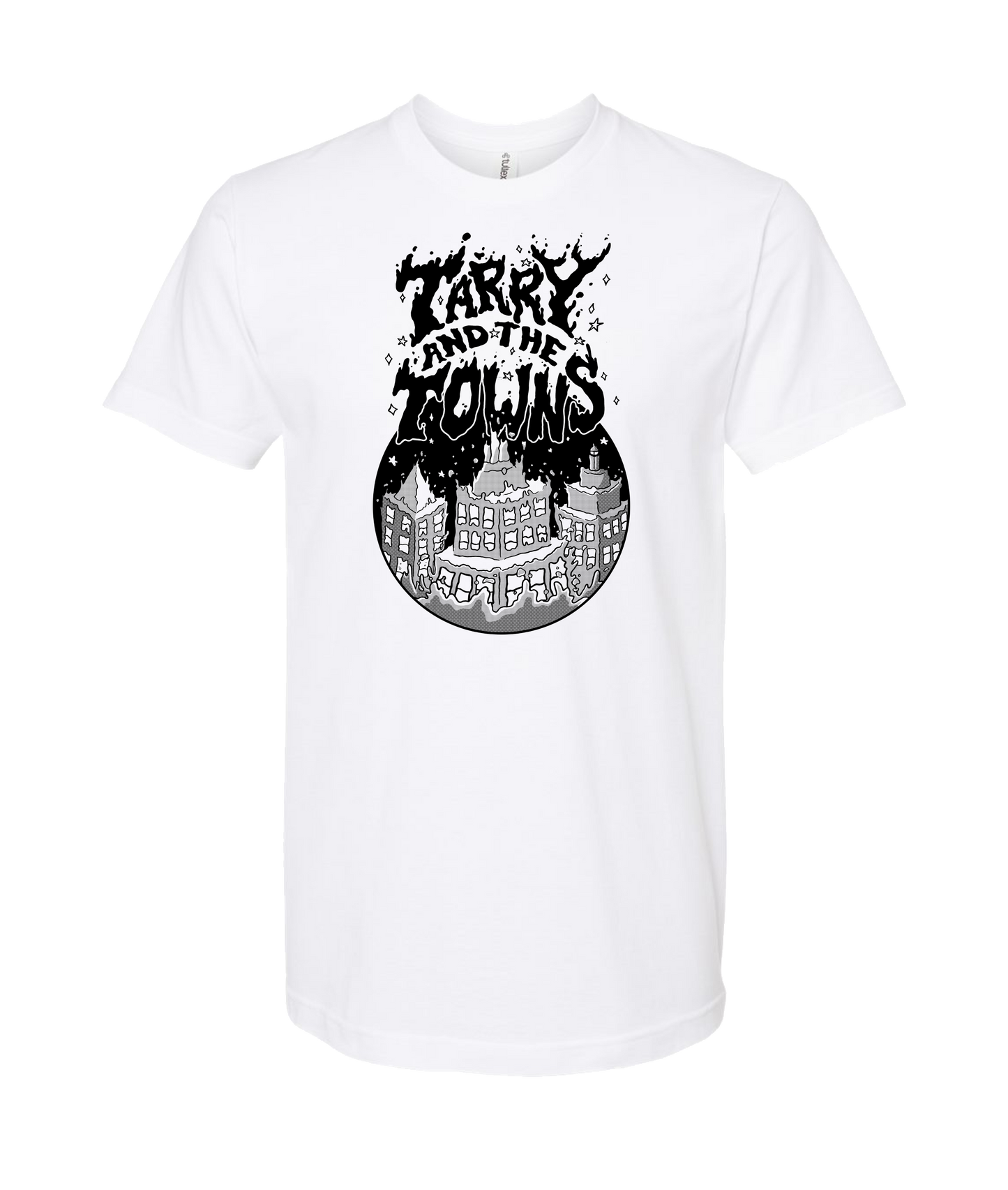 Tarry and the Towns - Inky - White T-Shirt