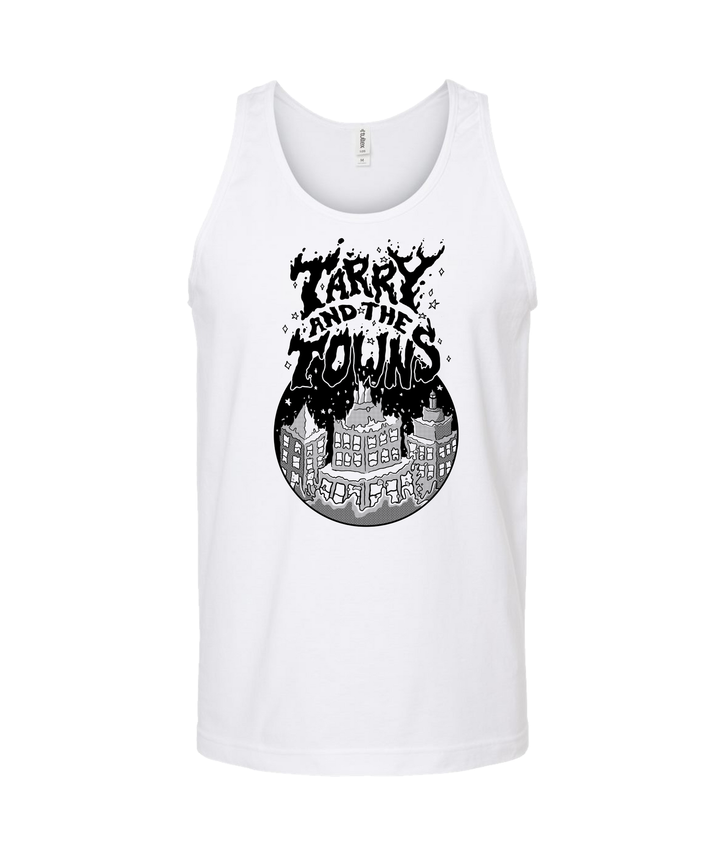 Tarry and the Towns - Inky - White Tank Top
