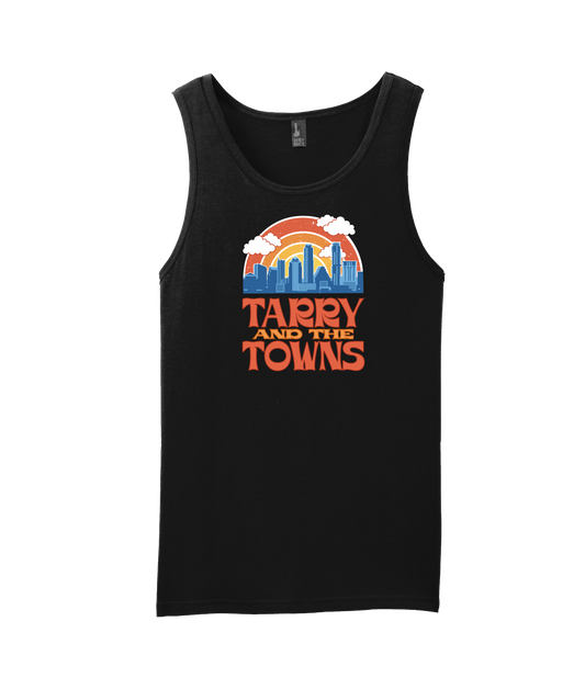 Tarry and the Towns - Cityscape  - Black Tank Top