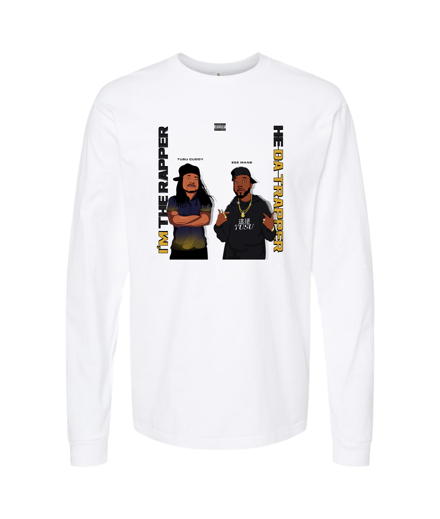 TUSU - Cuddy - White Long Sleeve T
