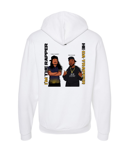 TUSU - Cuddy - White Zip Up Hoodie