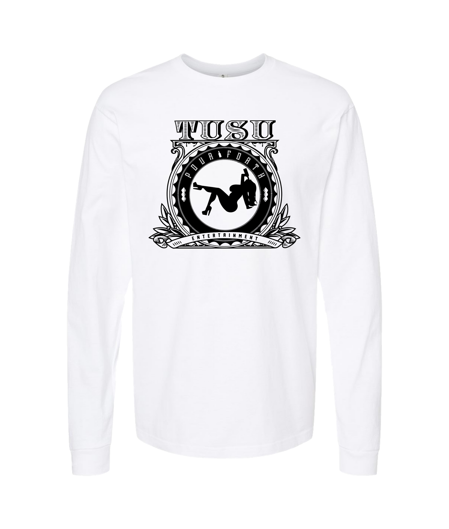 TUSU - Logo - White Long Sleeve T