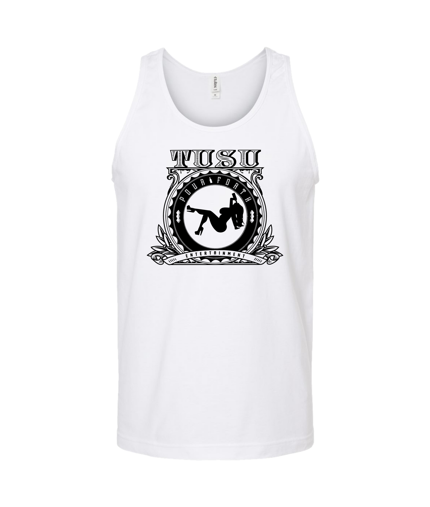 TUSU - Logo - White Tank Top