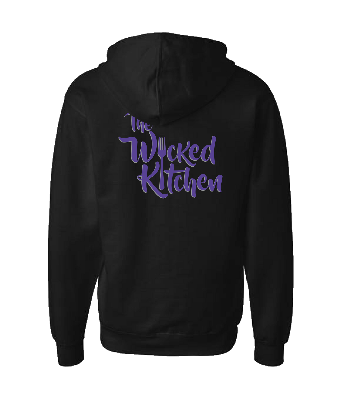 The Wicked Kitchen - Logo - Black Zip Up Hoodie