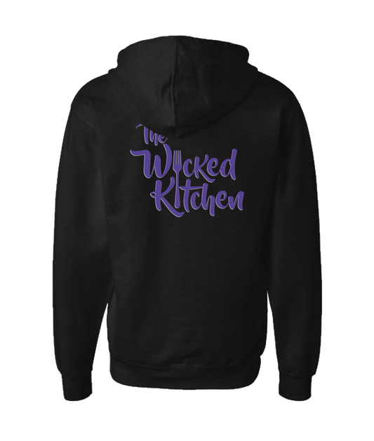 V-TWK - DESIGN 1 - Black Zip Up Hoodie