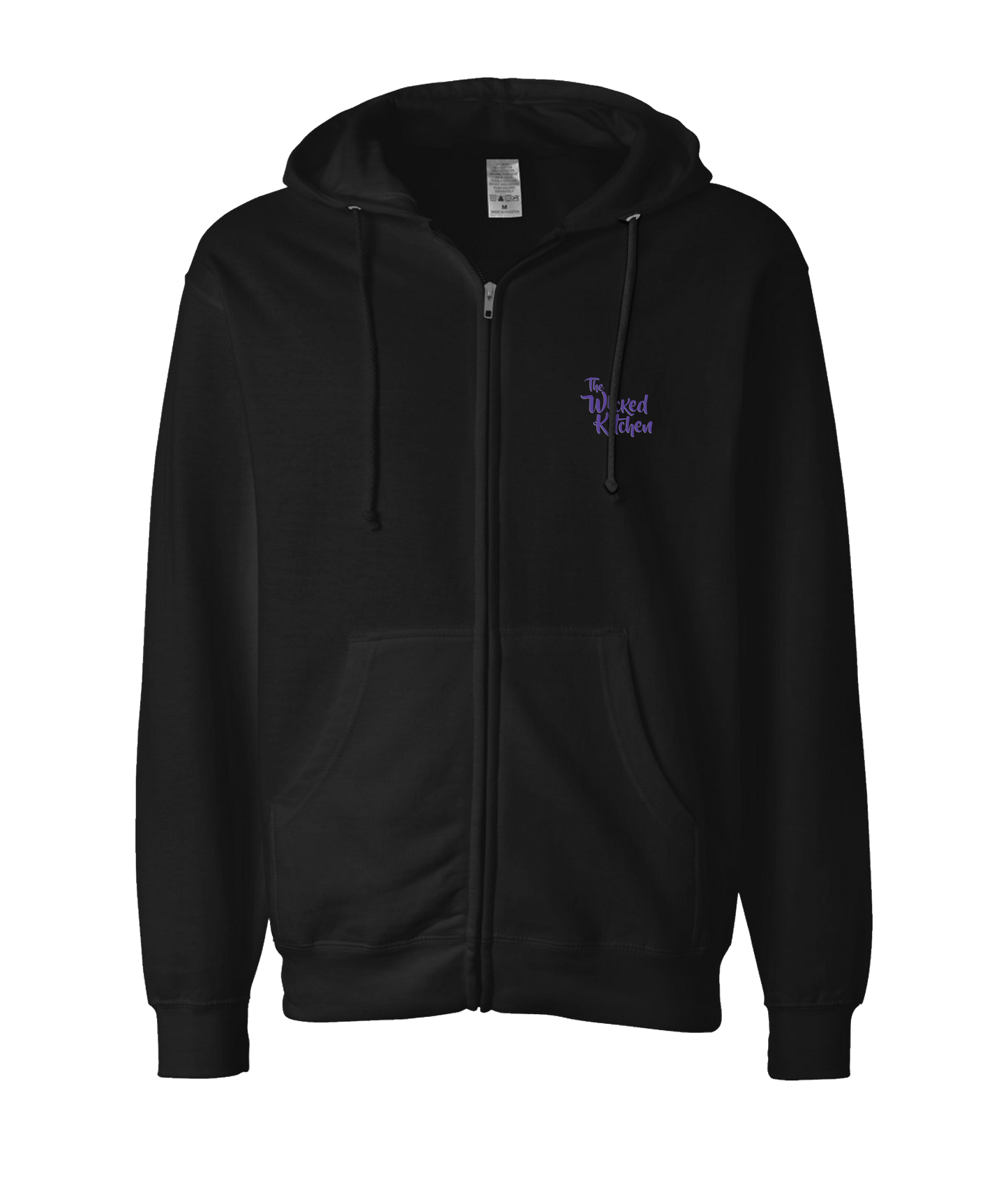 The Wicked Kitchen - Logo - Black Zip Up Hoodie