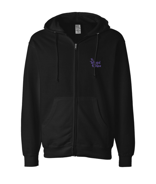 V-TWK - DESIGN 1 - Black Zip Up Hoodie