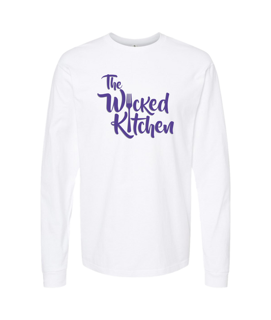 The Wicked Kitchen - Logo - White Long Sleeve T