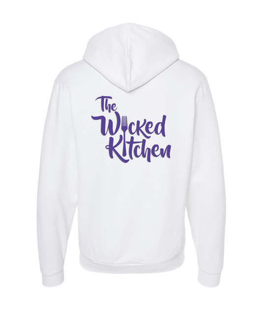 The Wicked Kitchen - Logo - White Zip Up Hoodie
