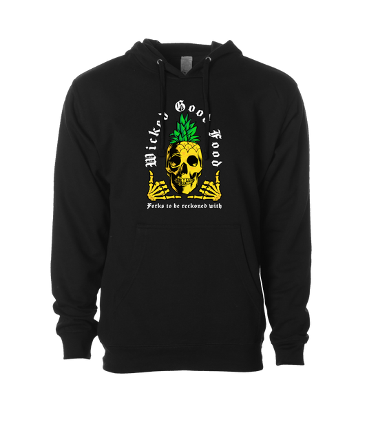 The Wicked Kitchen - Forks to be Reckoned With - Black Hoodie