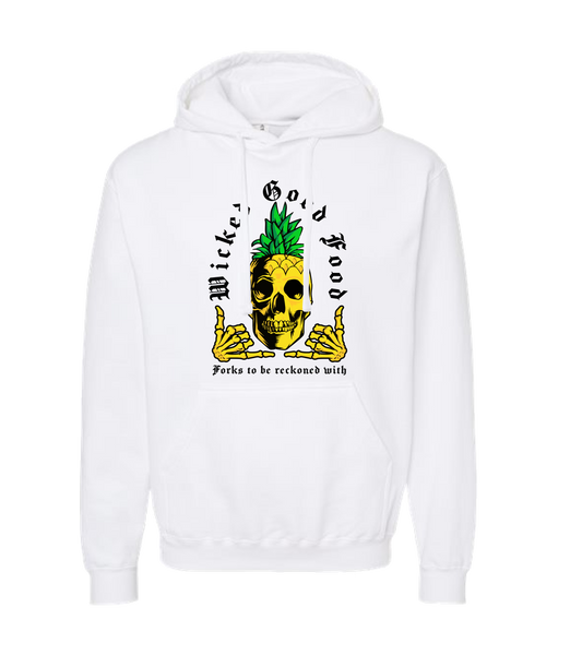 V-TWK - DESIGN 2 - White Hoodie