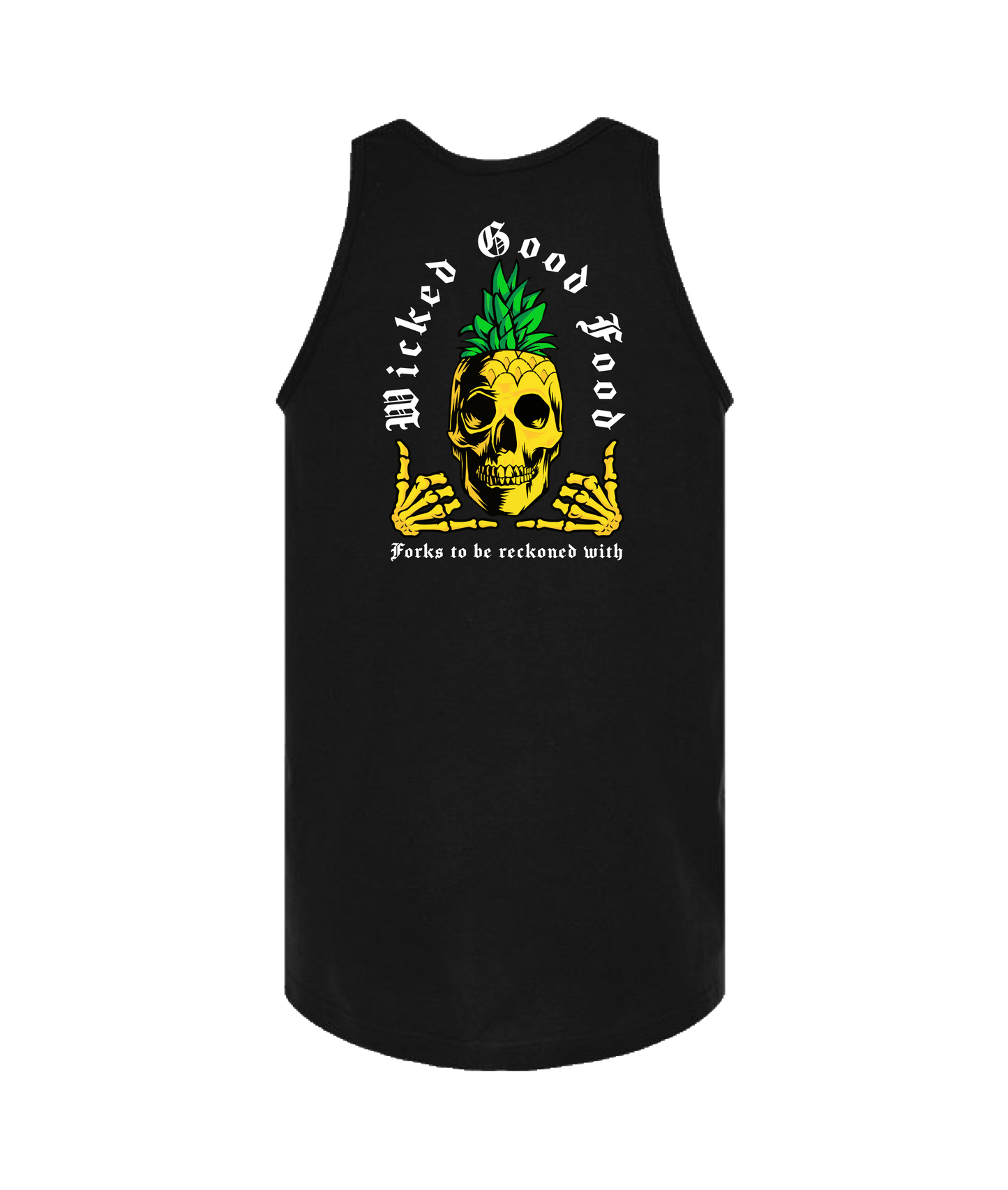 The Wicked Kitchen - 2 Sided Forks - Black Tank Top