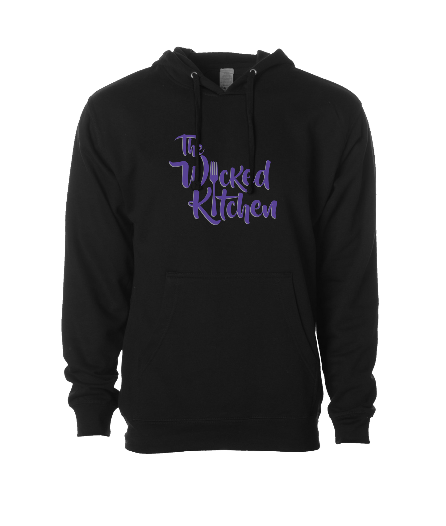 The Wicked Kitchen - 2 Sided Forks - Black Hoodie