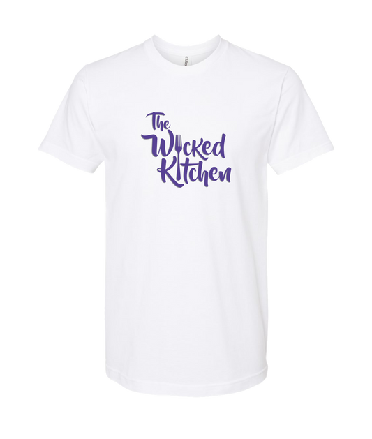 The Wicked Kitchen - 2 Sided Forks - White T-Shirt