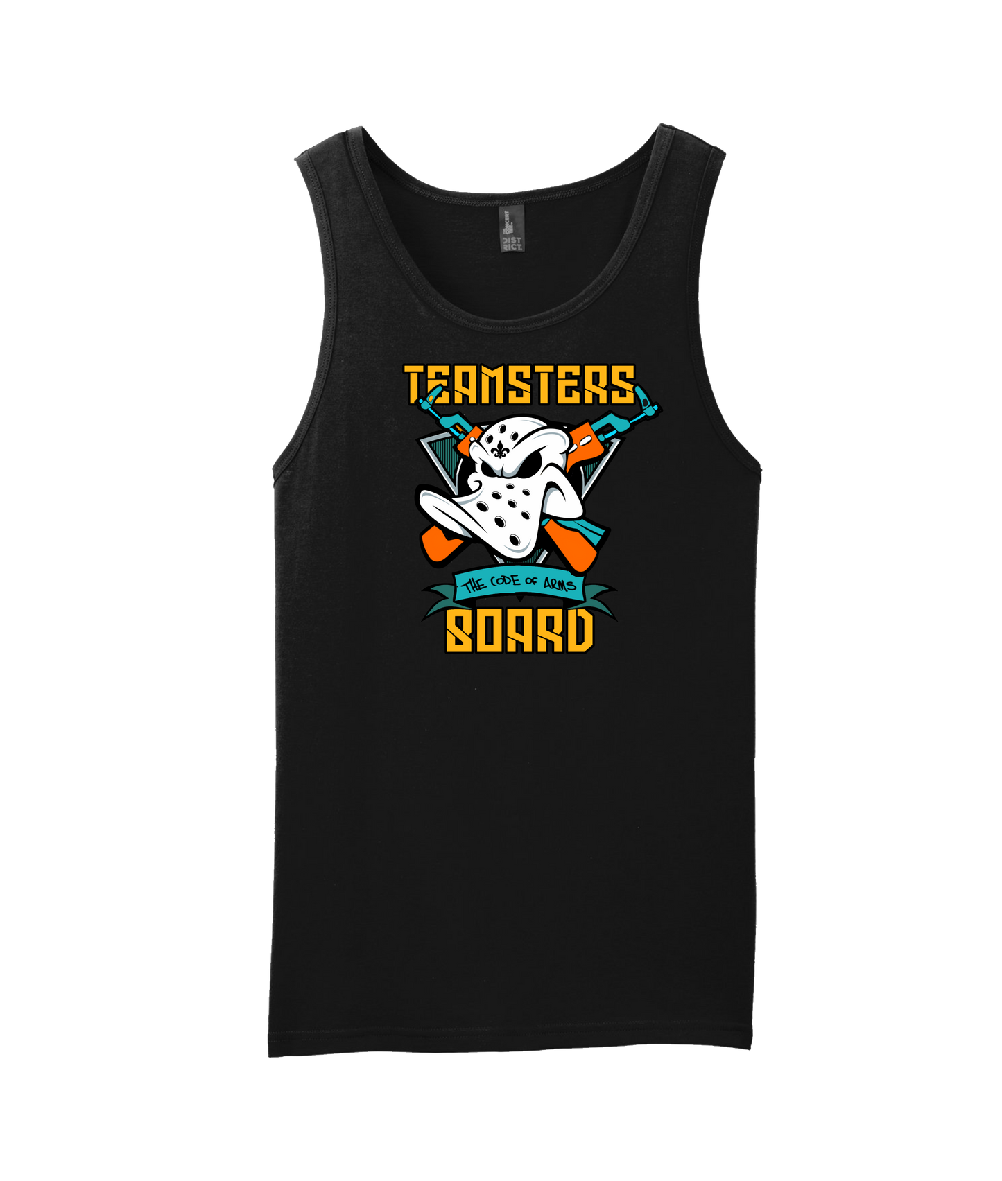 TANK WORLD/TEAMSTERS BOARD - Tank Master - Black Tank Top