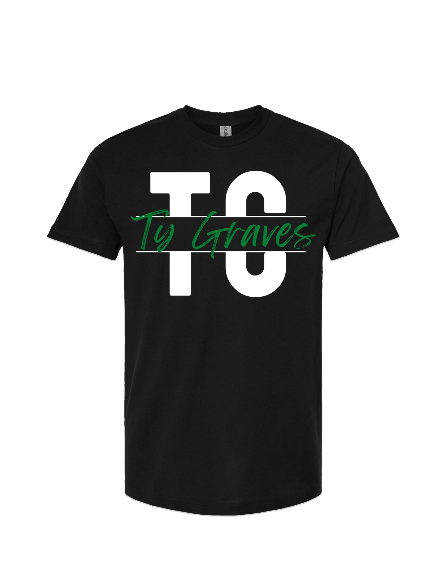 Ty Graves - Logo 2 - Black T Shirt