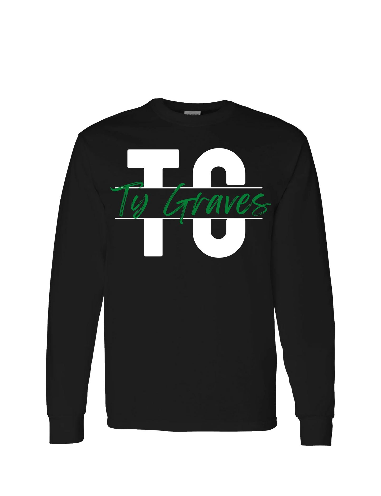 Ty Graves - Logo 2 - Black Long Sleeve T