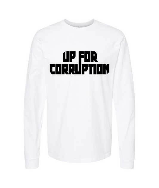 Up For Corruption Merch - U4C - White Long Sleeve T