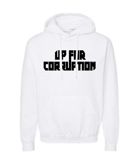 Up For Corruption Merch - U4C - White Hoodie