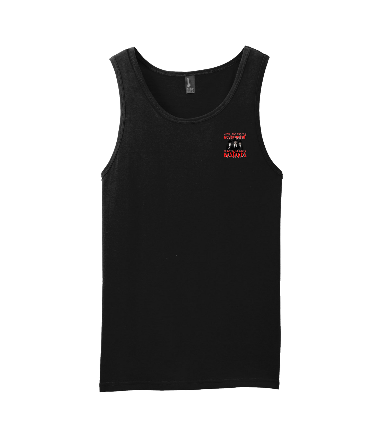 UFO...No! Podcast - Shiesty Goverment Bastards - Black Tank Top