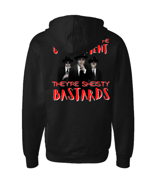 UFO...No! Podcast - Shiesty Goverment Bastards - Black Zip Up Hoodie