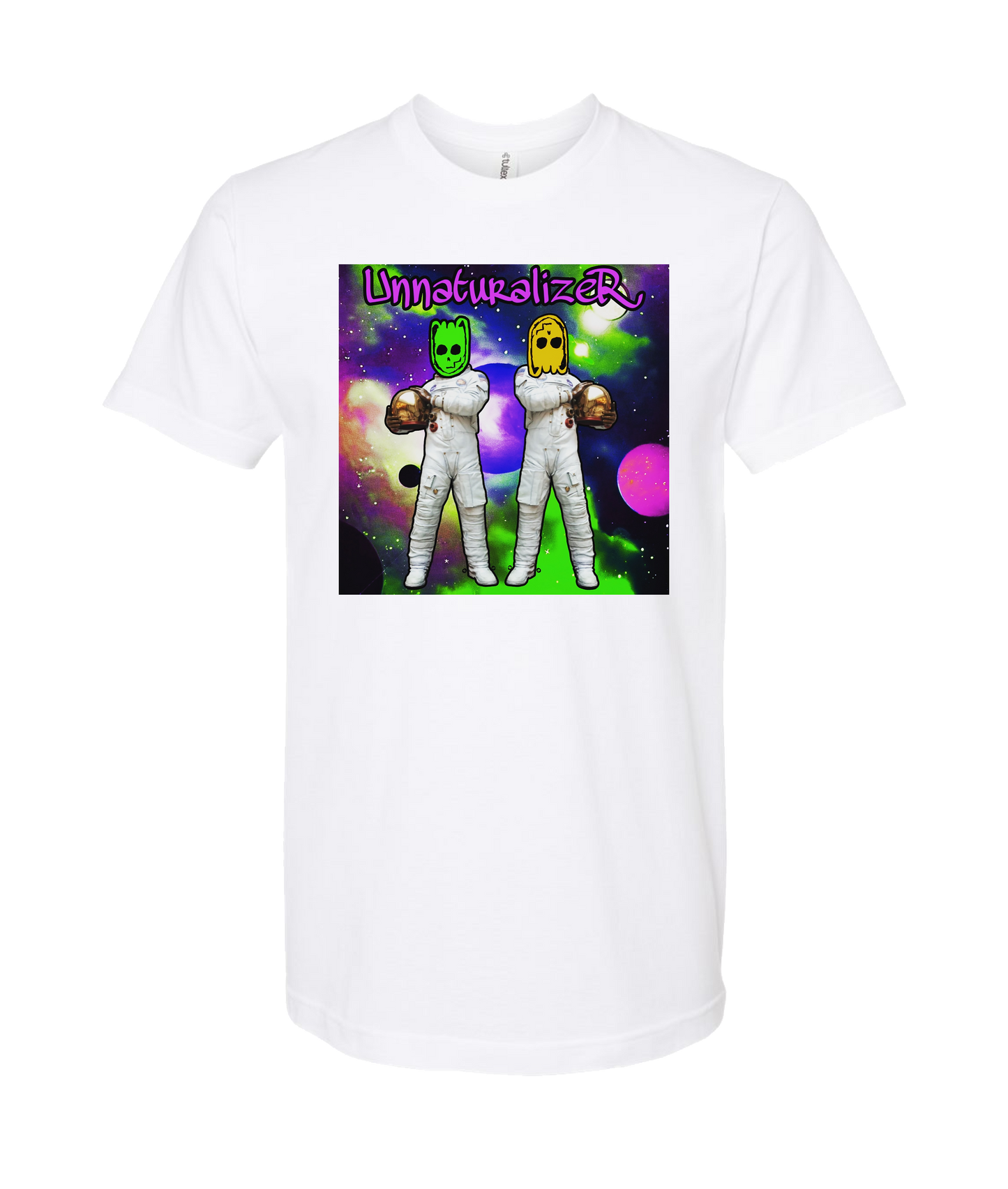UnnaturalizeR - SPACE ALIENS - White T Shirt