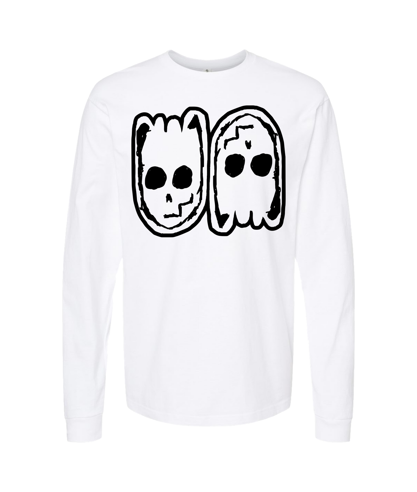 UnnaturalizeR - 2 ALIENS - White Long Sleeve T