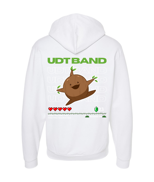 Under The Deku Tree - DESIGN 1 - White Zip Up Hoodie
