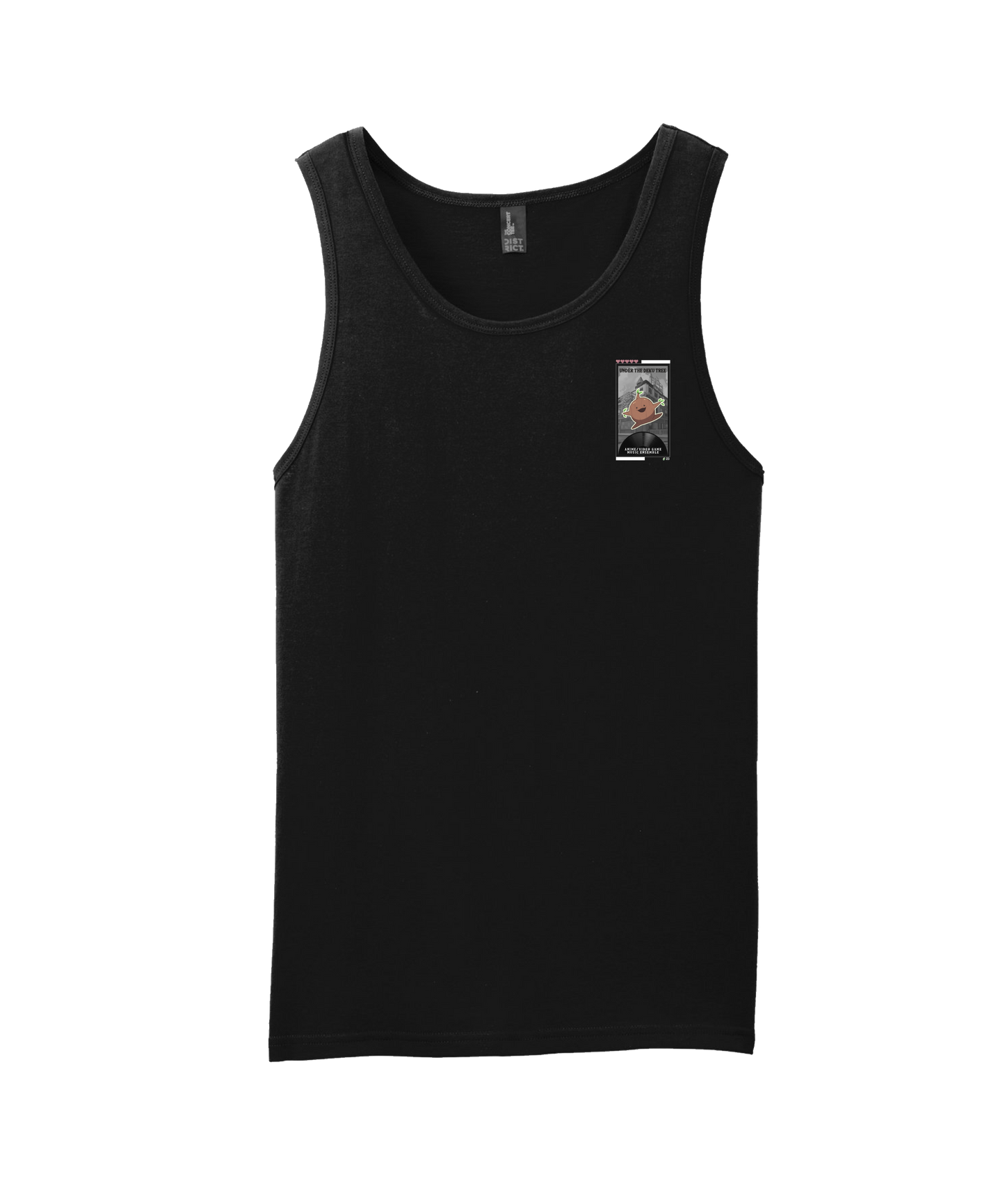 Under The Deku Tree - DESIGN 2 - Black Tank Top